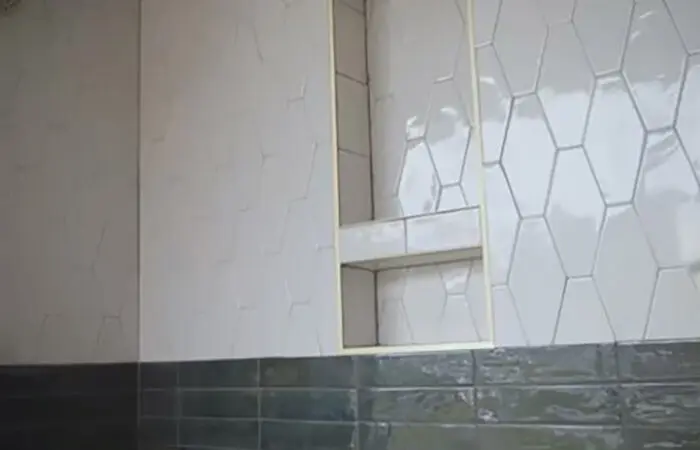 tile shower