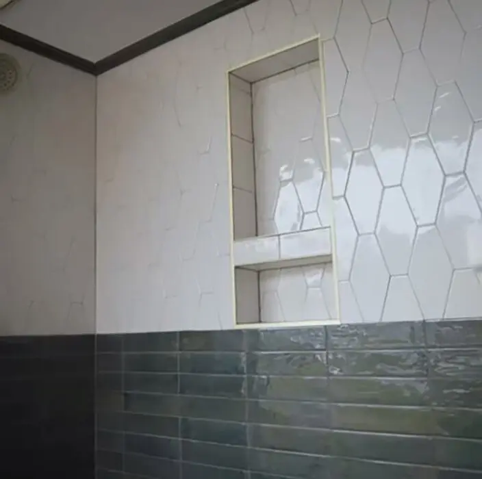 tile shower