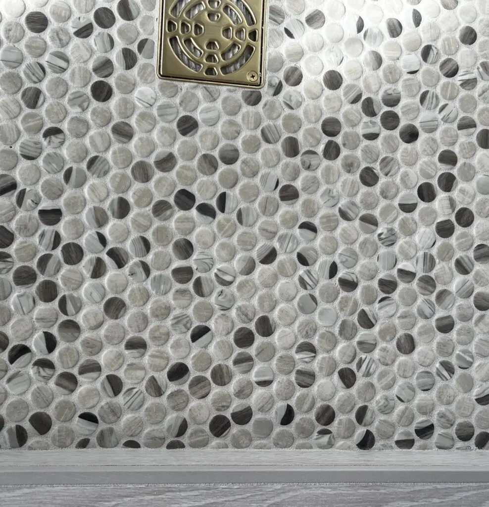 tile shower flooring