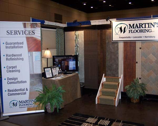 Martin’s Flooring Unveils New Booth at Lancaster Home Show