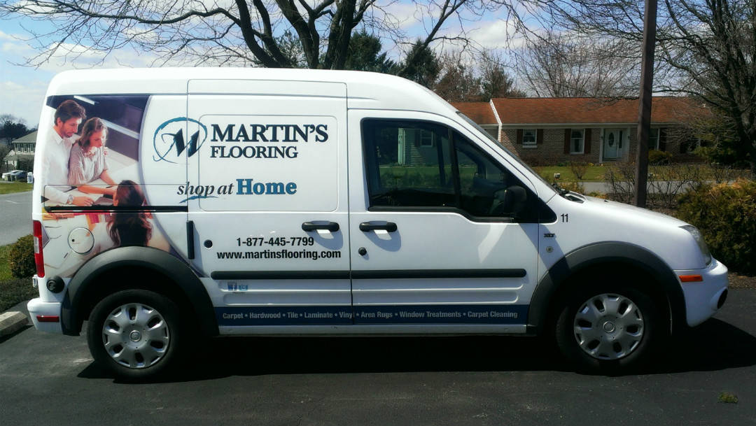 Martin’s Flooring Shop at Home Service