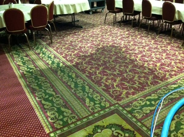 Martin’s Floor Maintenance Division Makes Banquet Facility Flooring Look Like New!