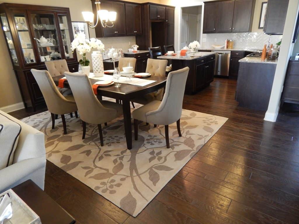 Add Style With An Area Rug Martins Flooring