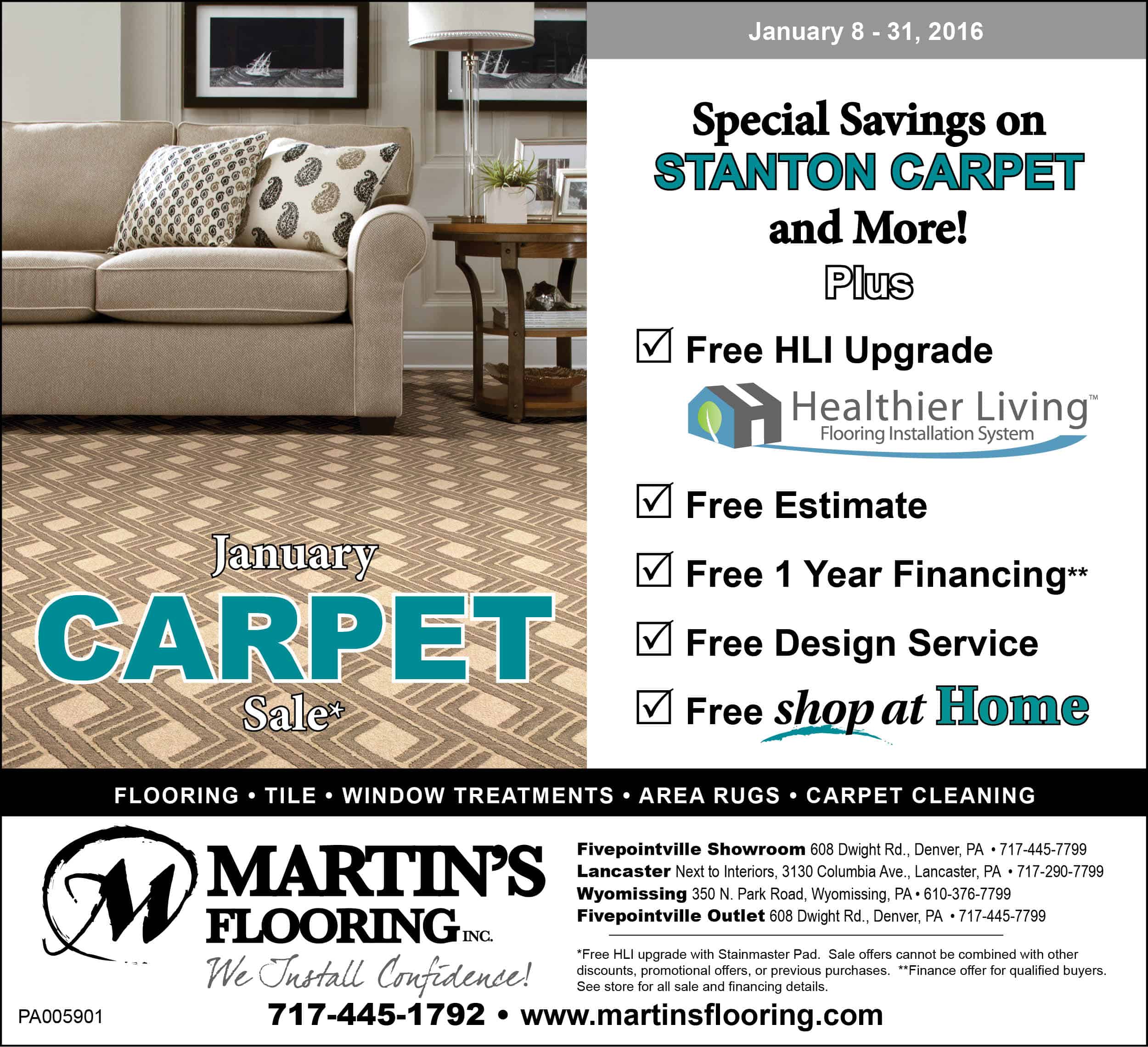 Janurary Carpet Sale Emailweb16 Martin S Flooring Martin S