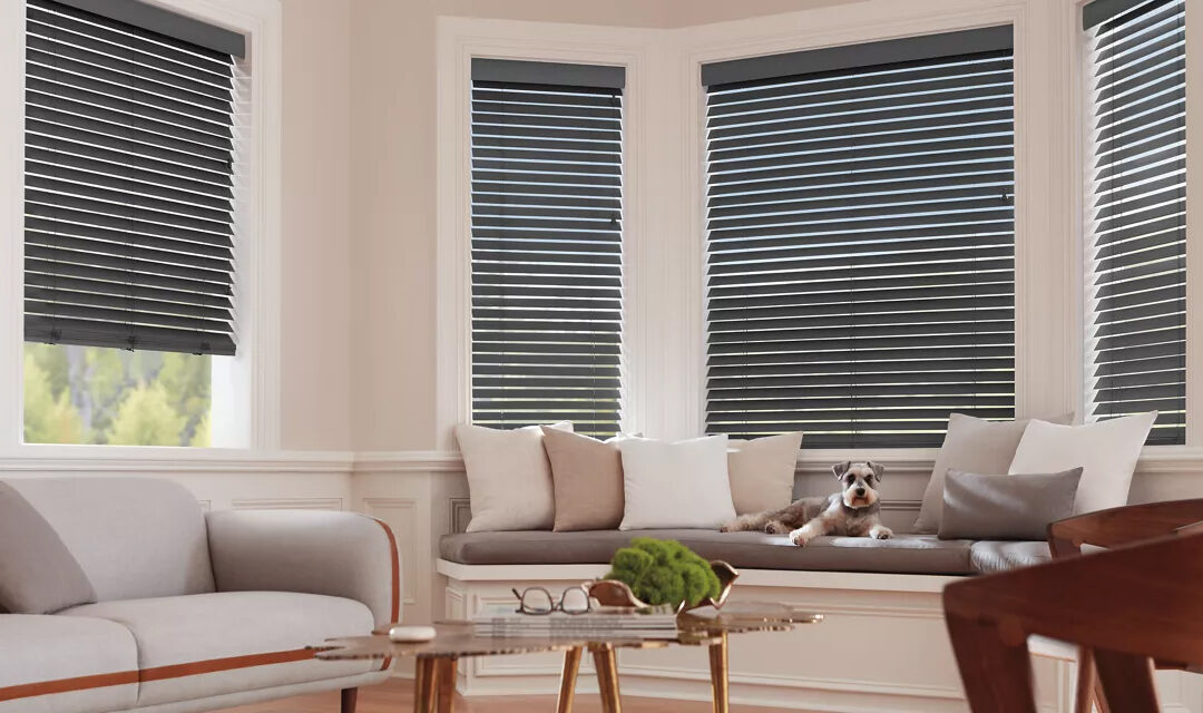 Parkland wood blinds are a popular choice