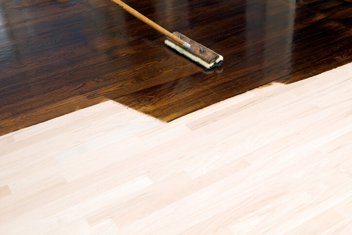 staining your wood flooring