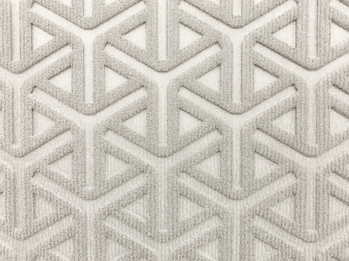 off-white wool carpet with patterns