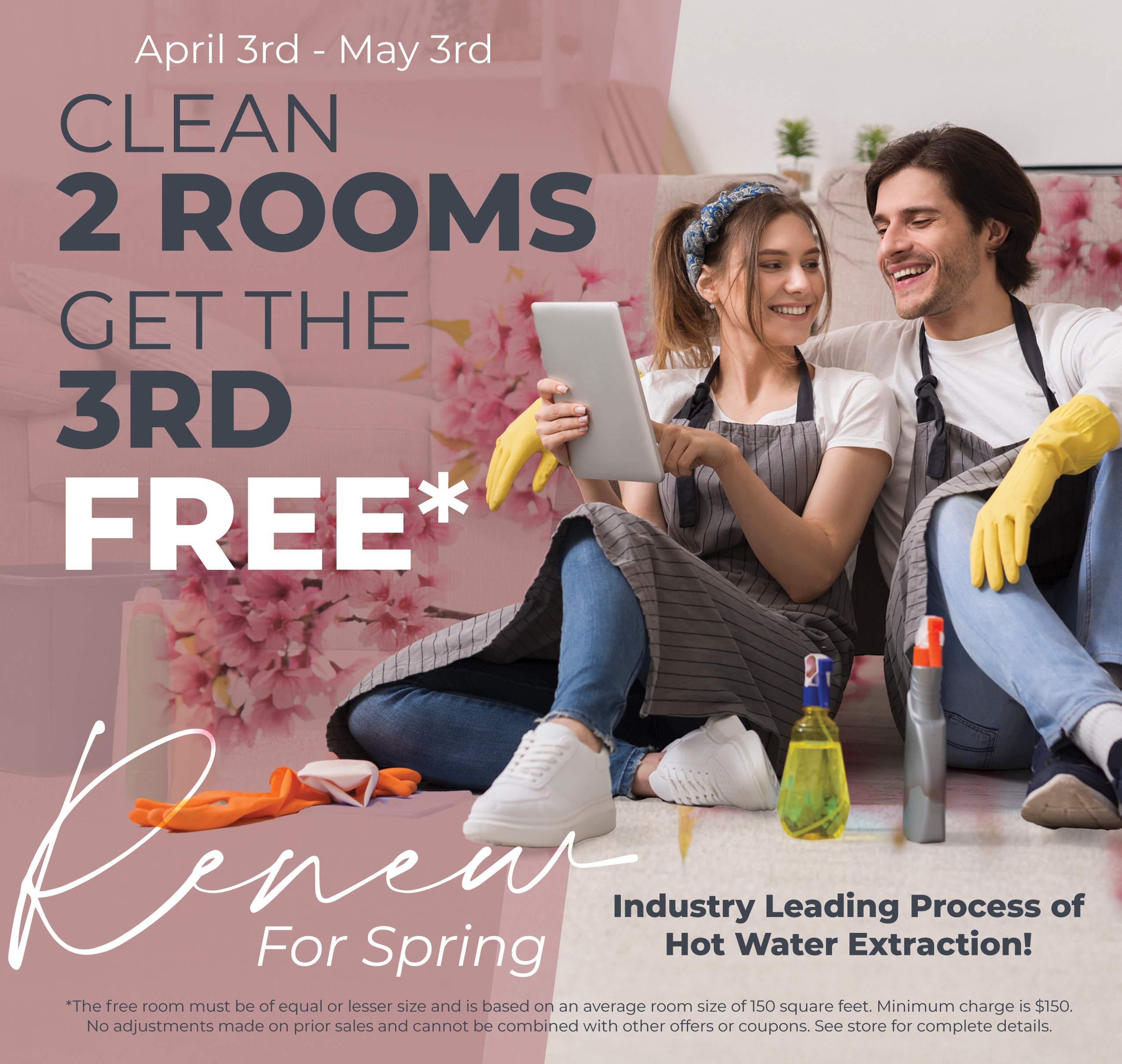 Spring Clean graphic copy