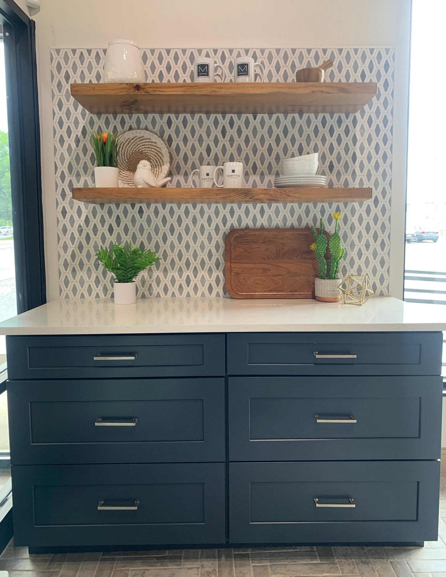 Flooring display