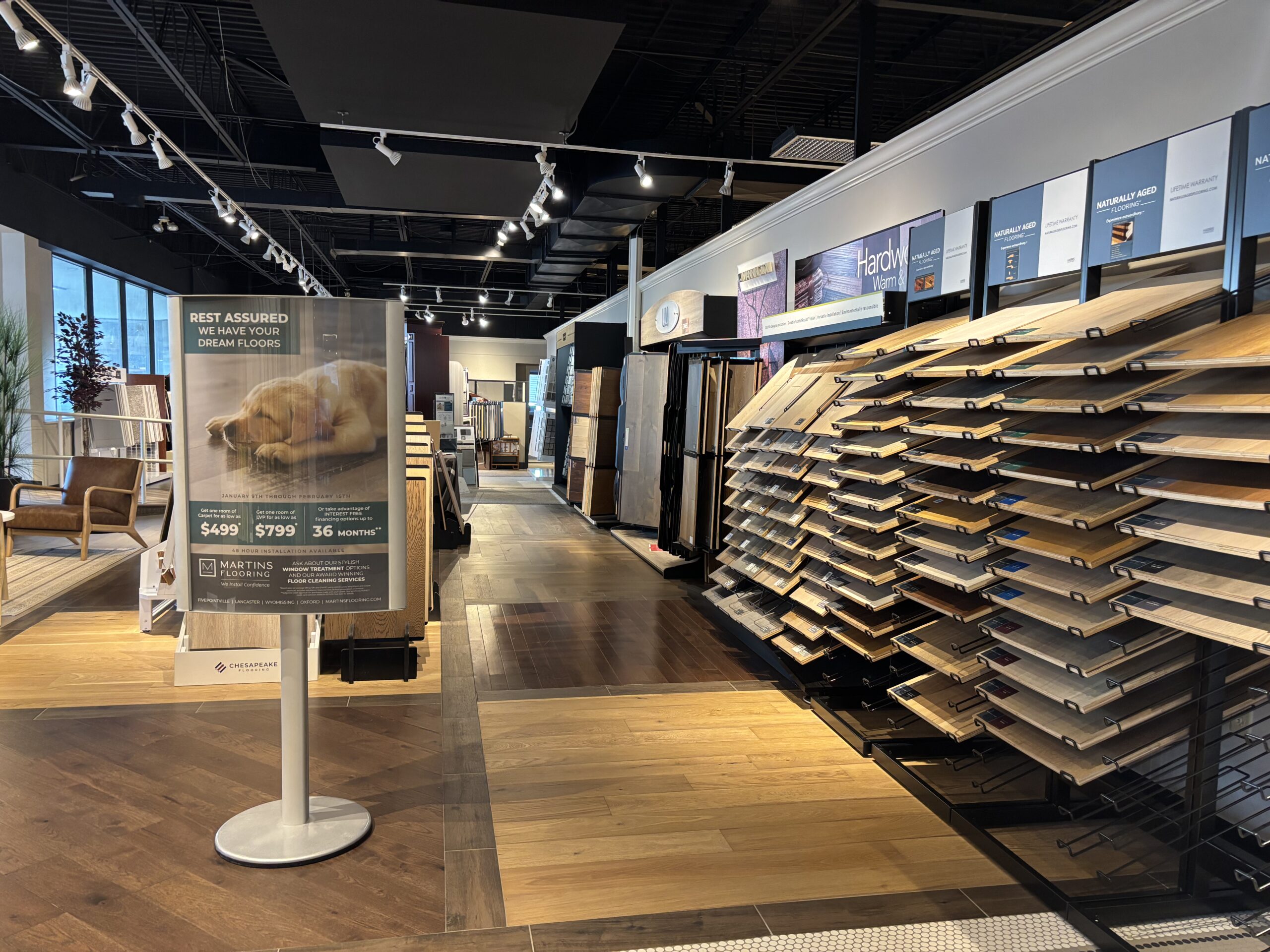 bath installation display