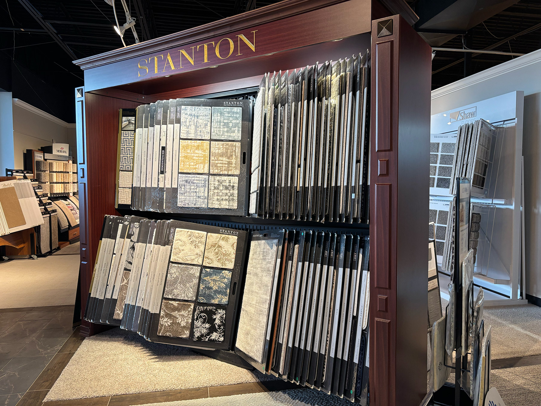 Flooring display