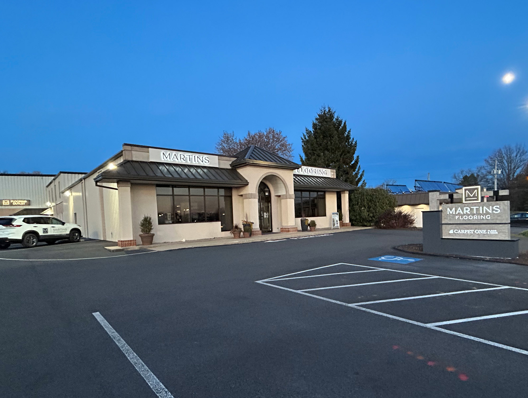 Denver showroom storefront