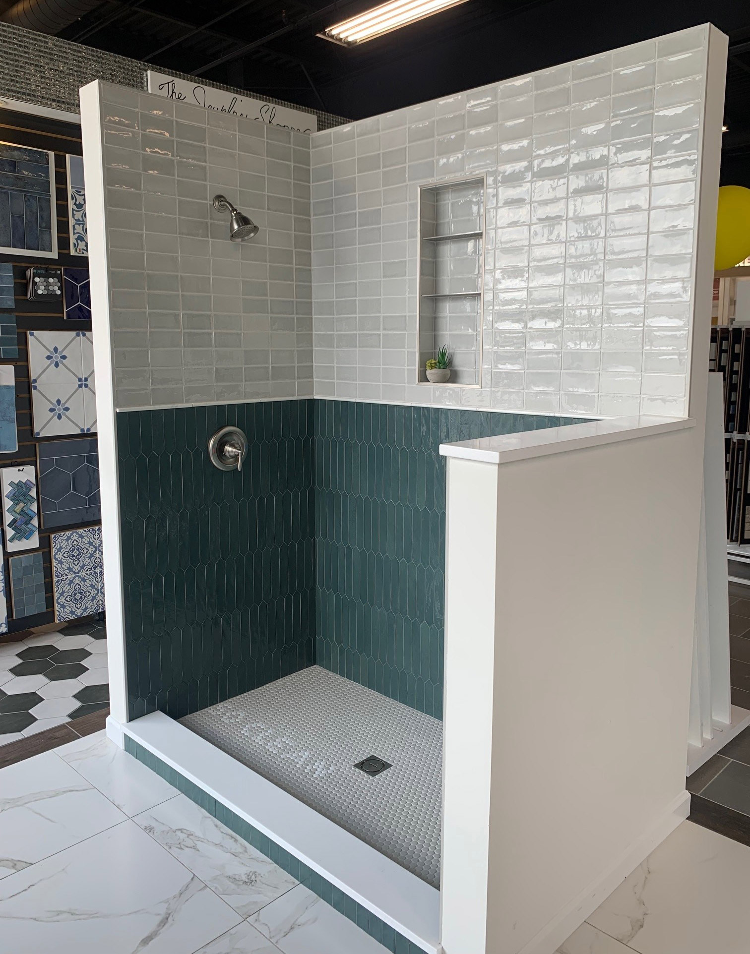 bath installation display