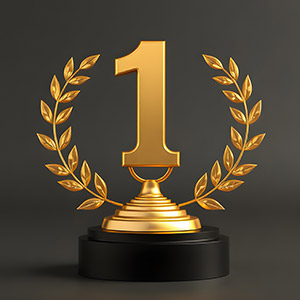 #1 trophy